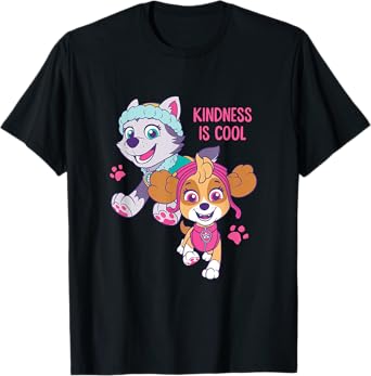Paw Patrol Kindness Is Cool With Skye And Everest T-Shirt