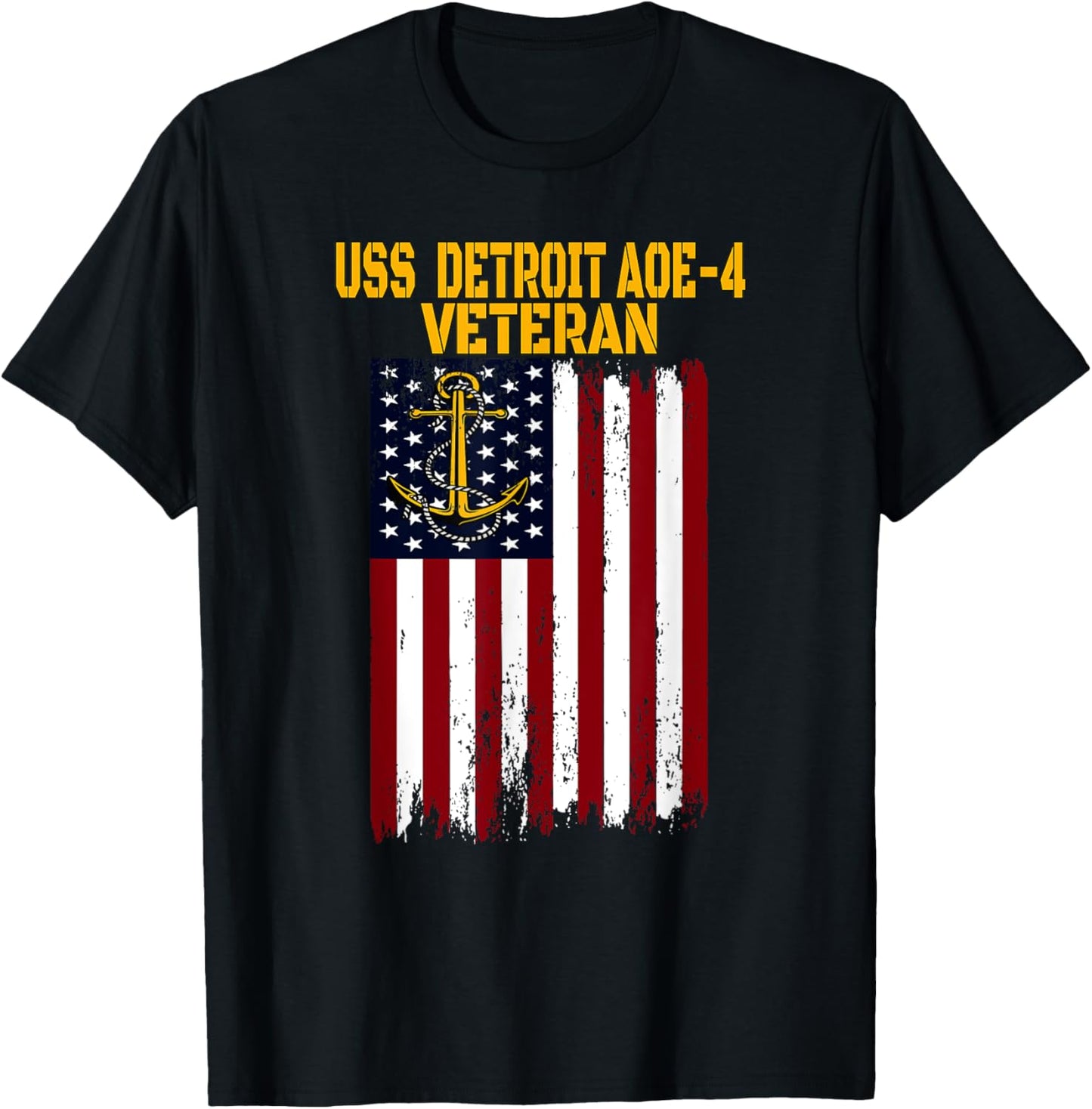 USS Detroit AOE-4 Fast Combat Support Ship Veterans Day T-Shirt