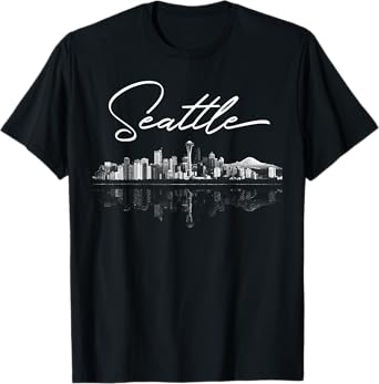 Seattle WA Skyline T-Shirt