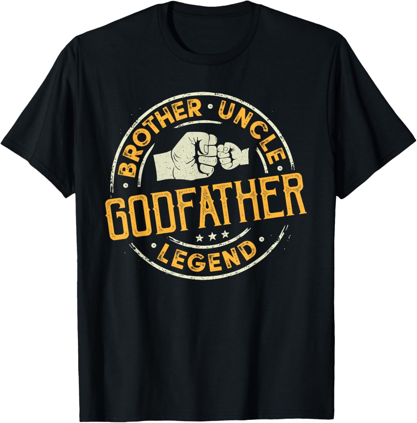 Mens Brother Uncle Godfather Legend Fun Best Funny Uncle T-Shirt