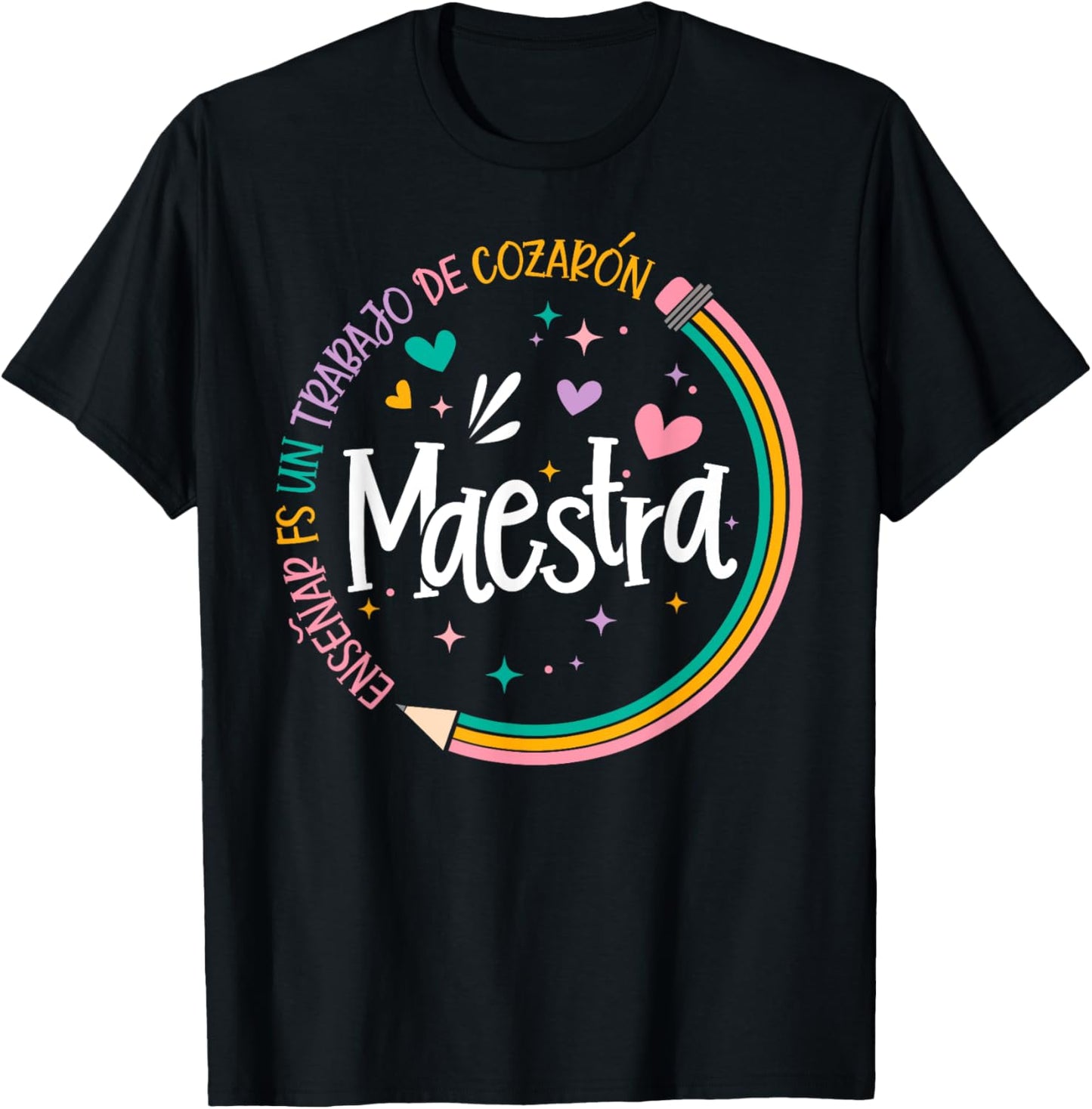 Maestra Spanish Teacher First Day Back To School Tee by TeeBrew