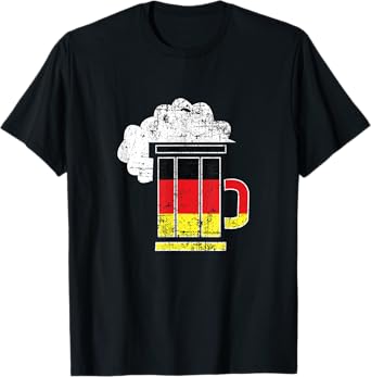 Germany Flag German Beer Oktoberfest Drinking T-shirt