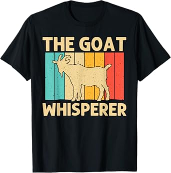 Goat Design For Men Women Goat Themed Domestic Goat Lover T-Shirt