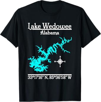 Lake Wedowee - Alabama T-Shirt