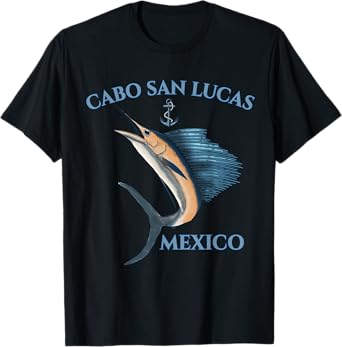 Swordfish Marlin Cabo San Lucas Mexico T-Shirt
