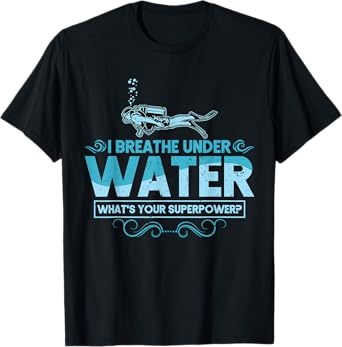 Scuba Diving Shirt Men Women Scuba Diver Gift Ocean Lover T-Shirt