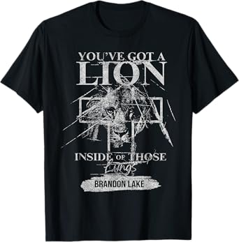 Let Your Lion Out Brandon Lake Merch Praise Jesus T-Shirt