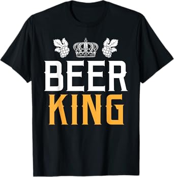 Beer master alcohol king gift idea gluten free beer T-Shirt