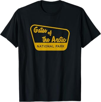 Gates of the Arctic National Park Vintage Inspired Sign T-Shirt