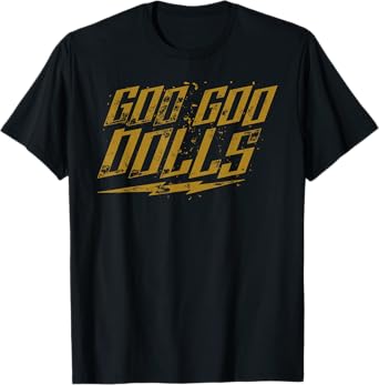 Goo Goo Dolls Gold Lightning T-Shirt