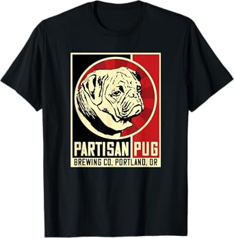 Portland Brewery Logo for Beer and Dogs Craft Beer Lovers T-Shirt