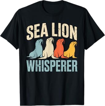 Funny Sea Lion Costume For Men Women Kids Sea Lion Lover T-Shirt