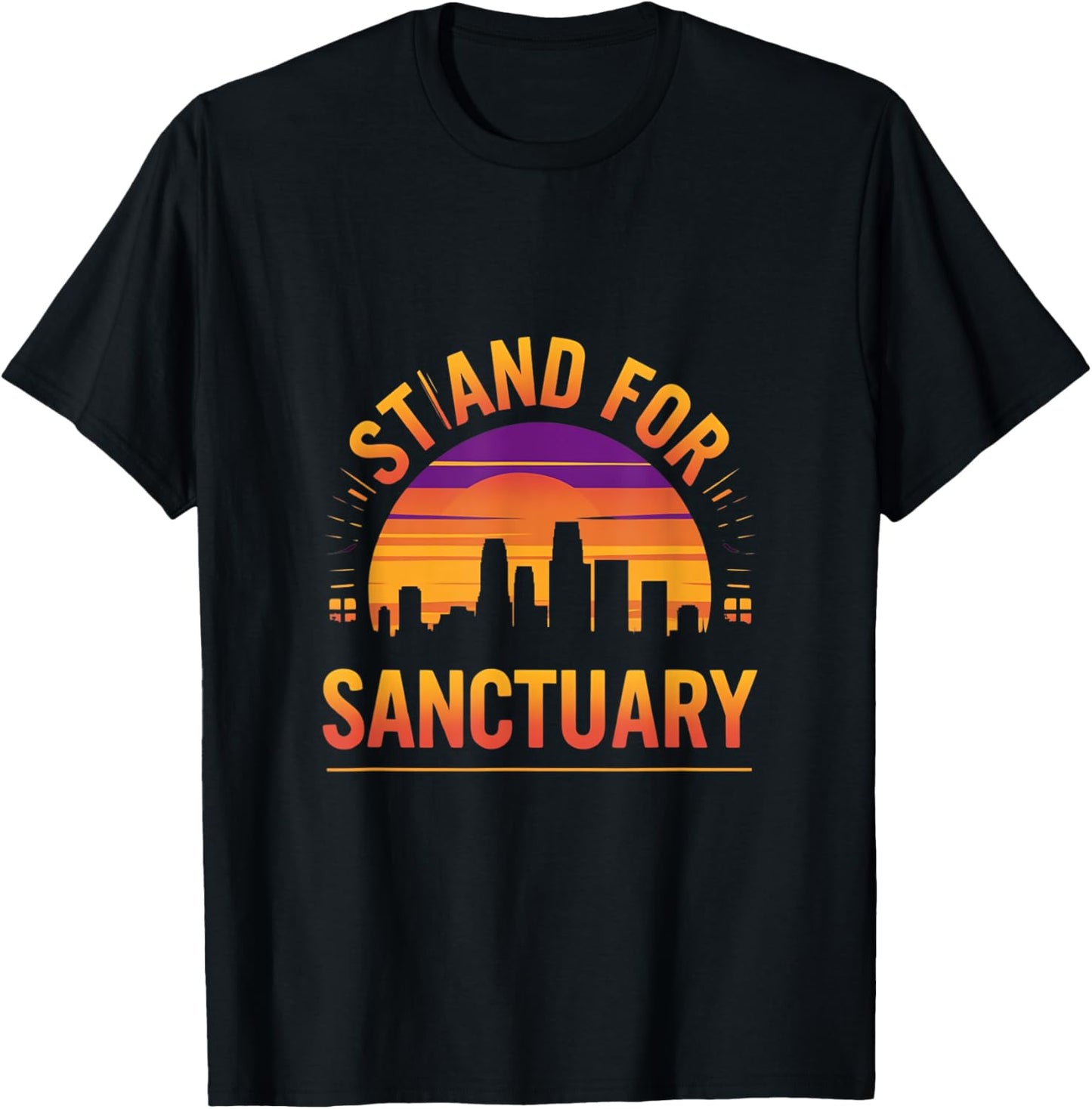 Support Immigrant Rights and Sanctuary Cities T-Shirt