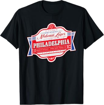 Vintage Philadelphia Beer Label T-Shirt - Philly Pride T-Shirt