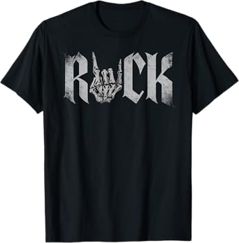 Rock and Roll Rock Music Band Gifts Men Kids Women T-Shirt