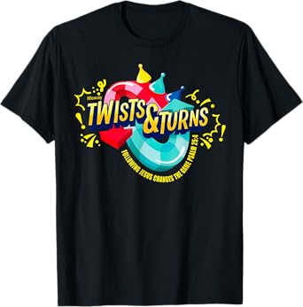Twists And Turns Jesus Changes The Game VBS 2023 Bible T-Shirt