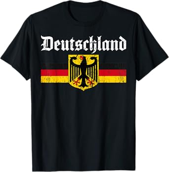 Deutschland Flag Oktoberfest German Beer Drinking Prost T-Shirt