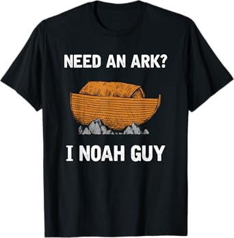 Funny Religious Gift Idea Noahs Ark Prayer T-Shirt