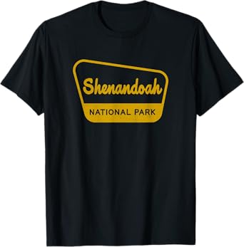 Shenandoah National Park Vintage Inspired Sign Graphic T-Shirt