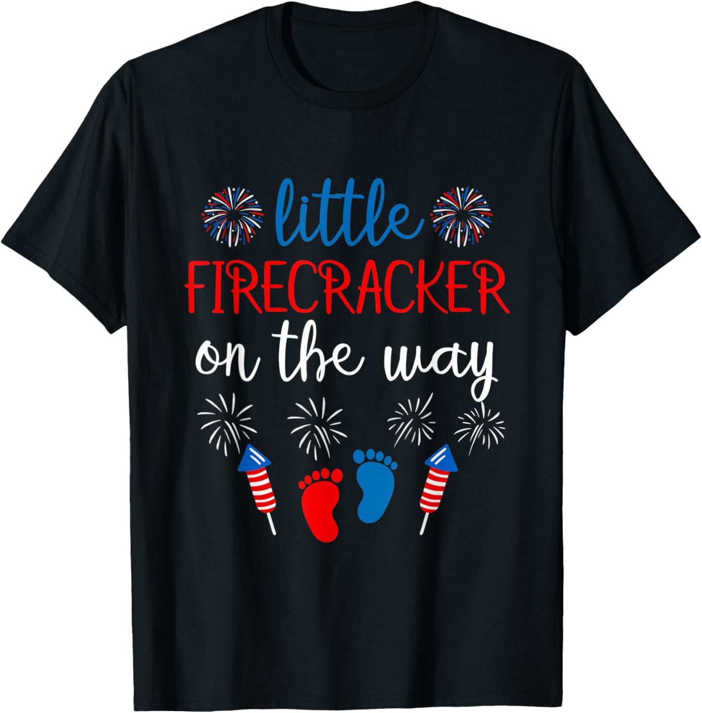 4th of July Pregnancy T-Shirt