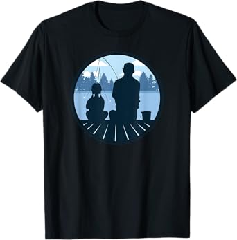 Father & Daughter Fishing T-Shirt