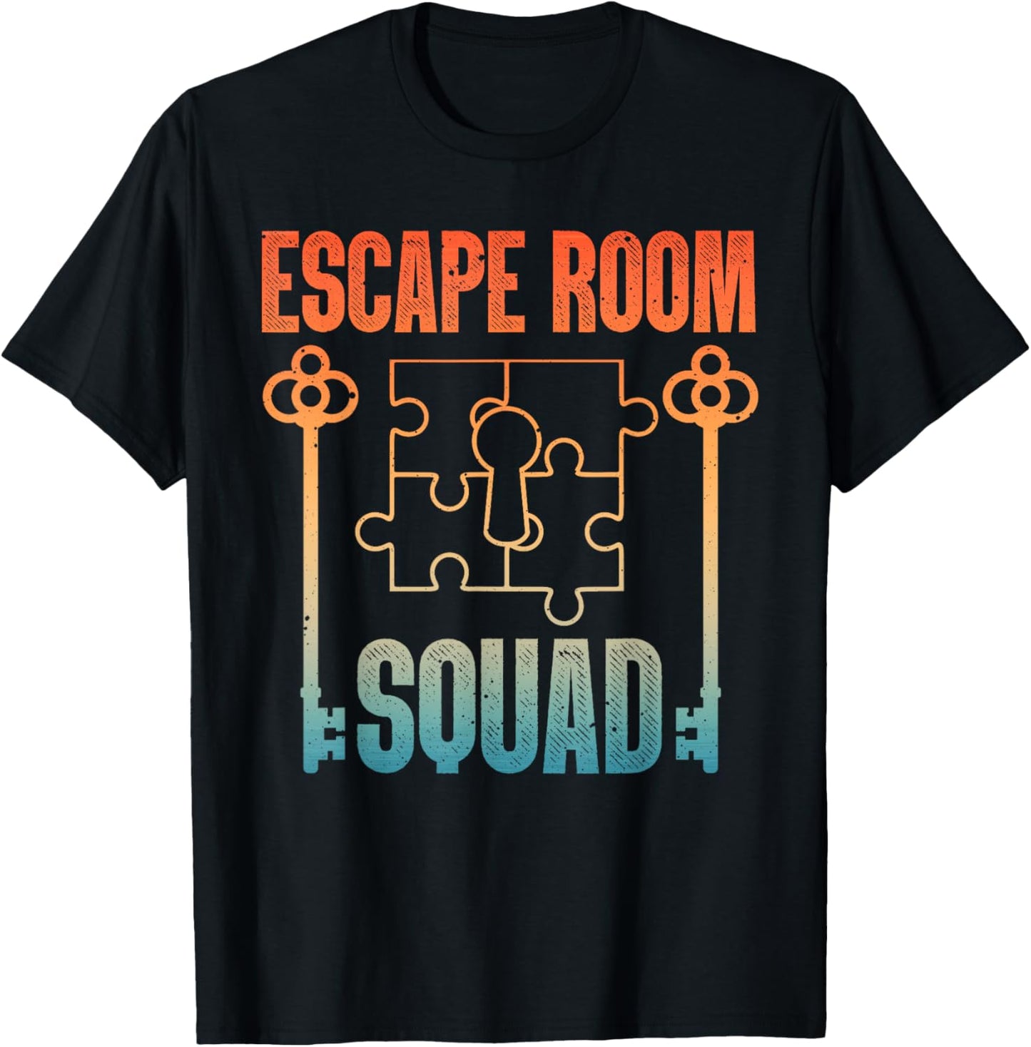 Funny Escape Room Art For Men Women Escape Game Escape Room T-Shirt