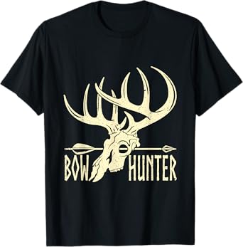 Vintage Bow Hunter American Deer Hunting Archery T-Shirt