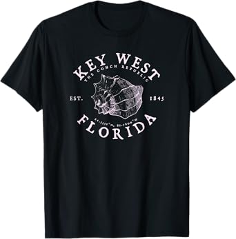 Key West Florida Conch Republic FL Floridian T-Shirt