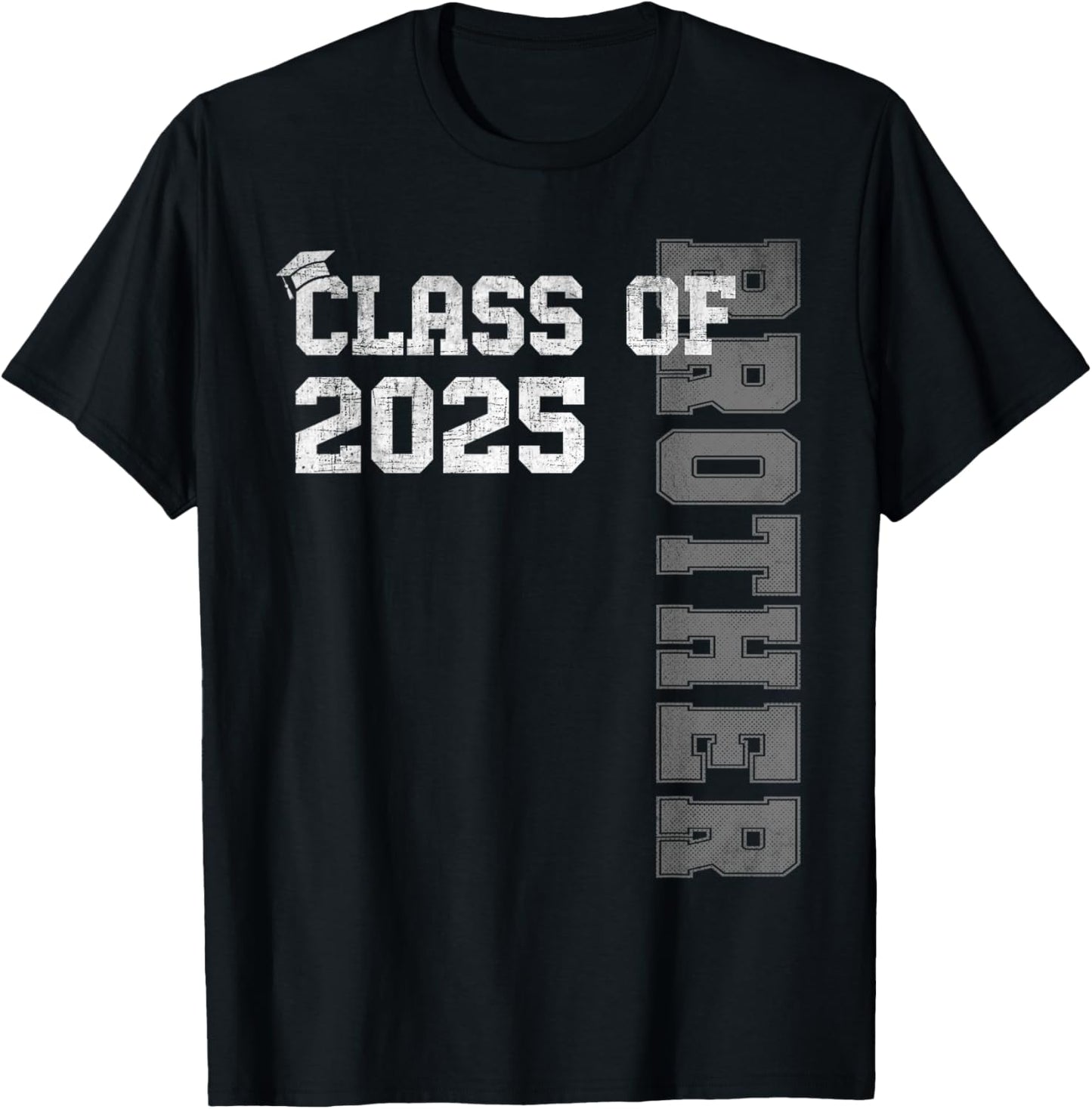 BRO Senior 2025 Proud Brother Of A Class Of 2025 Graduate T-Shirt