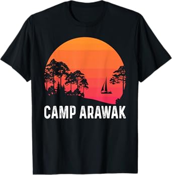 Camp Arawak Retro Summer Camp T-Shirt