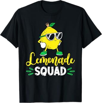 Lemonade Squad Lemon Juice Lemonade Stand T-Shirt