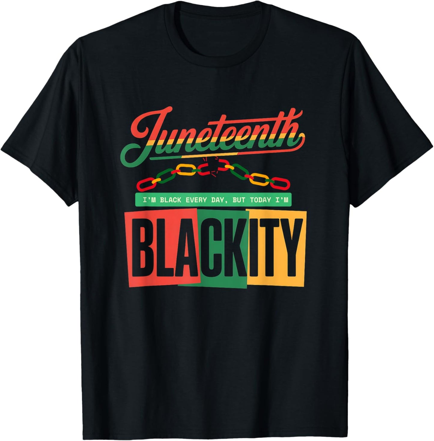 Juneteenth Freedom Day Graphic Tee African American History T-Shirt