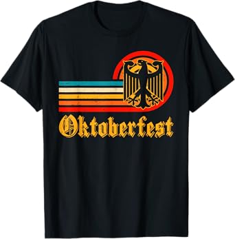 Retro Oktoberfest Drinking Beer Germany Festival Men T-Shirt