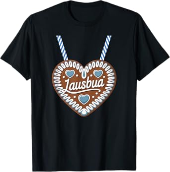 Gingerbread Heart Lausbua German T-Shirt