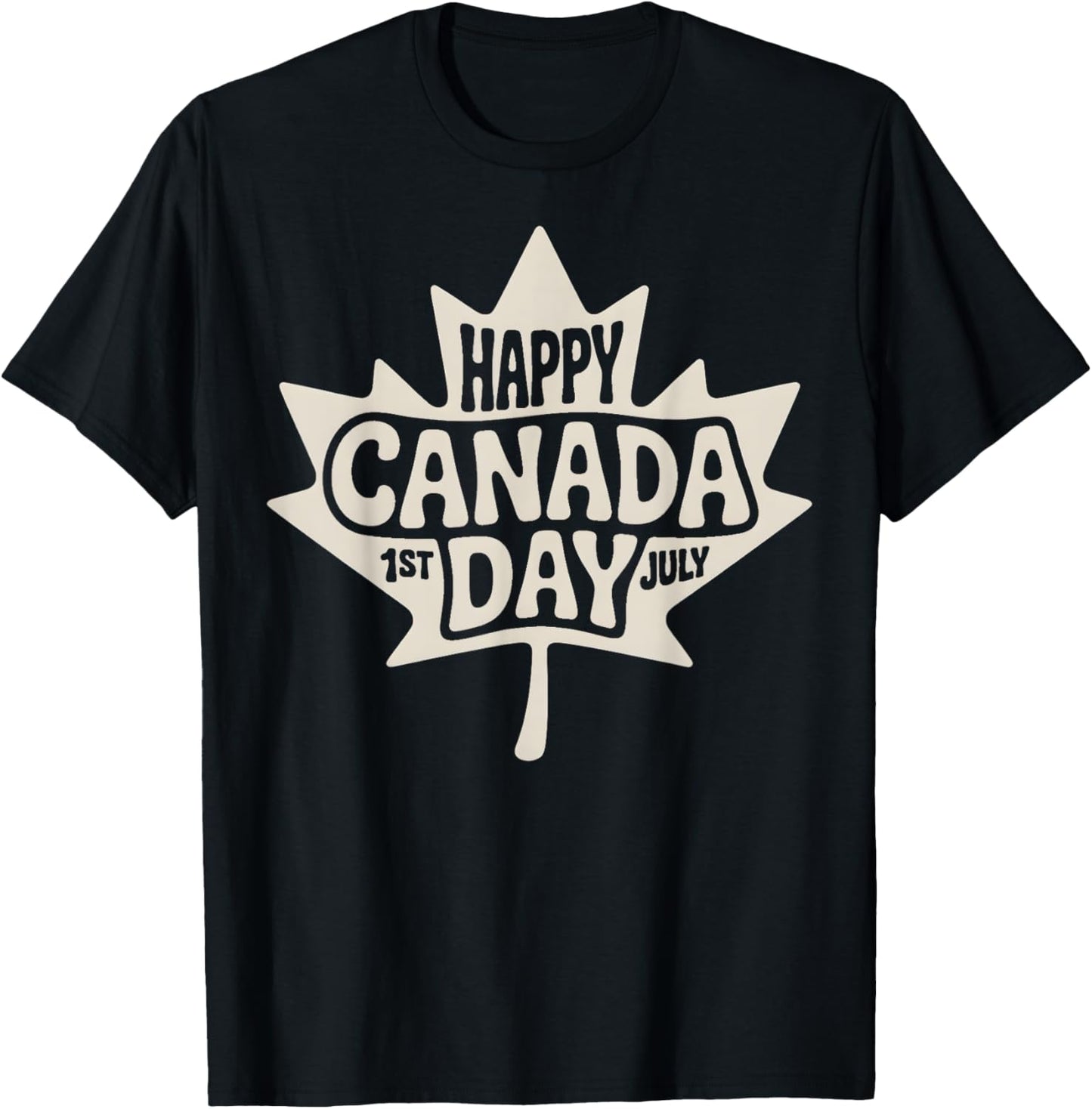 Happy Canada Day 2025 Vintage Canadian Flag Maple Patriotic T-shirt