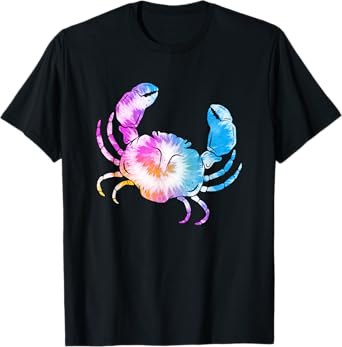 Colorful Crab - Fishing Hunting Animal Crustaceans T-Shirt