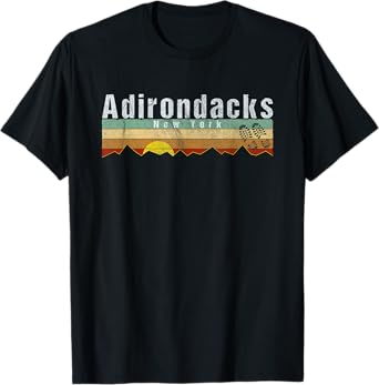 Adirondacks Apparel - Vintage Adirondacks Hiking T-Shirt