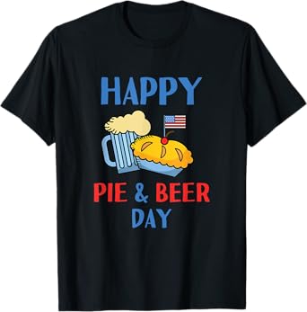 Pioneer Day Happy Pie and Beer Day Salt Lake City Utah Cute T-Shirt