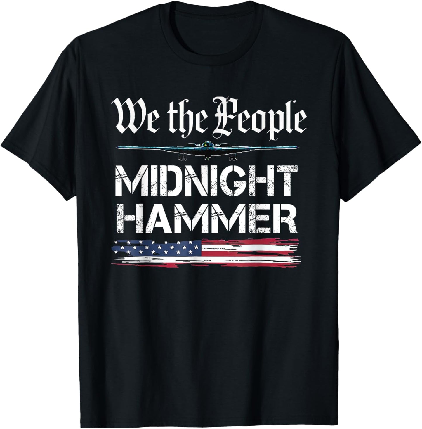 Operation Midnight Hammer With American Flag T-Shirt
