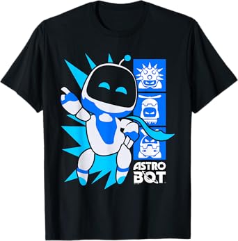 Astro Bot Rescue Mission Victory Pose Game T-Shirt