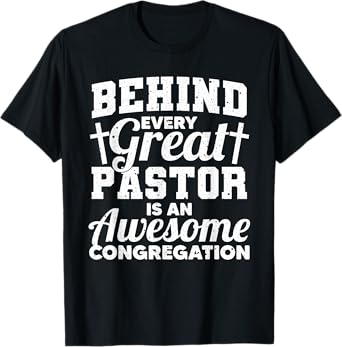 Pastor Appreciation Art Men Women Preacher Clergy Christian T-Shirt