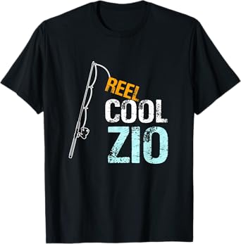 Mens Reel Cool Zio graphic Italian Uncle Gift from Niece Nephew T-Shirt
