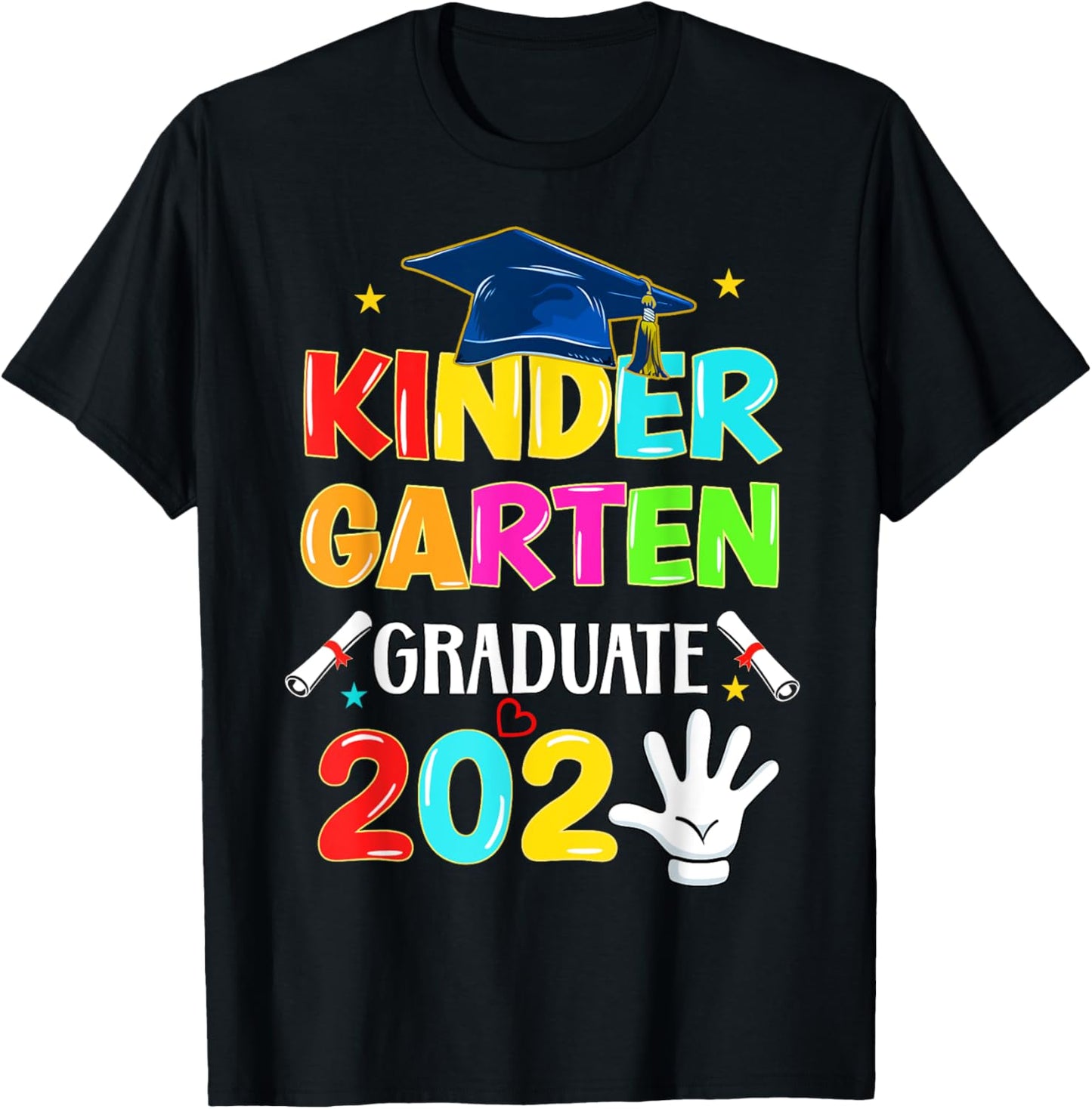 Kindergarten Graduation class of 2025 Graduate boys girls T-Shirt