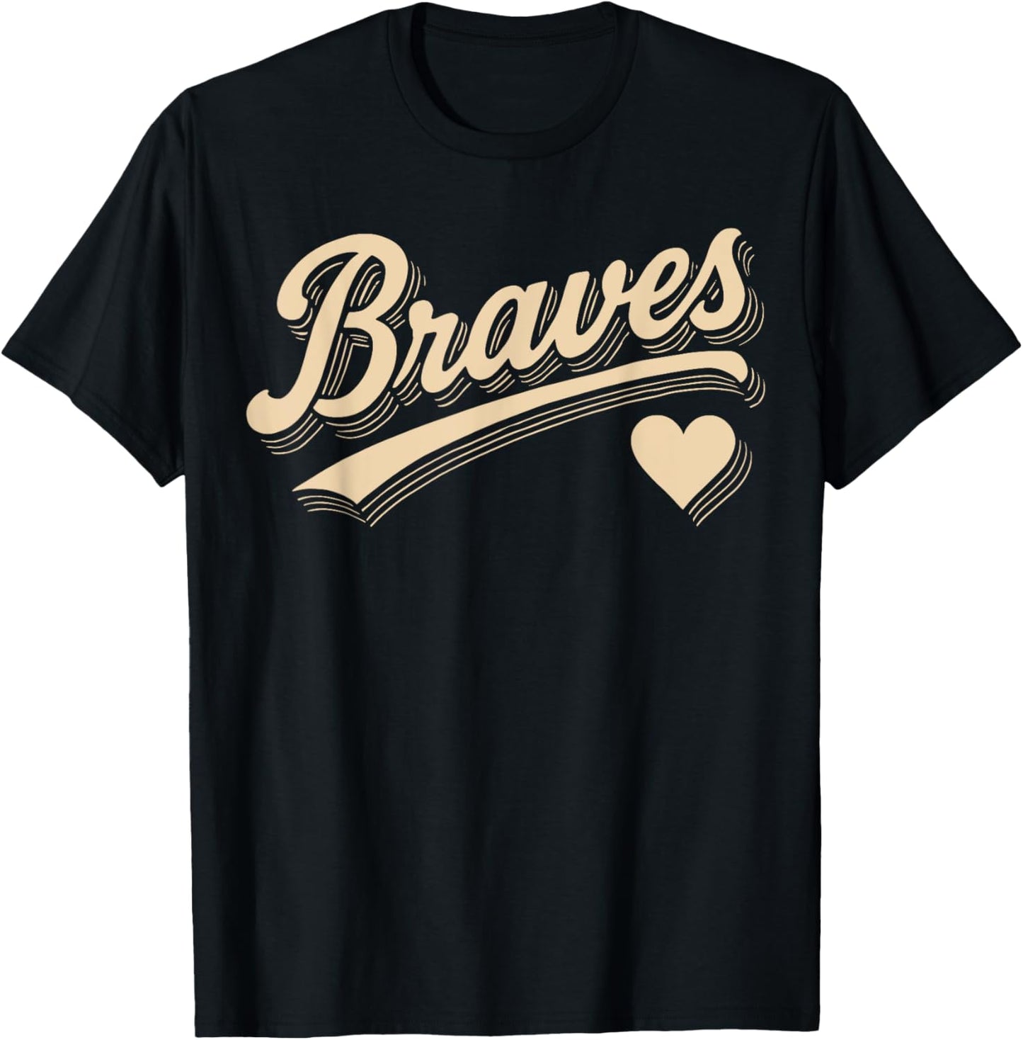 Retro Braves Last Name Thowback Gifts For Men Women Kids T-Shirt