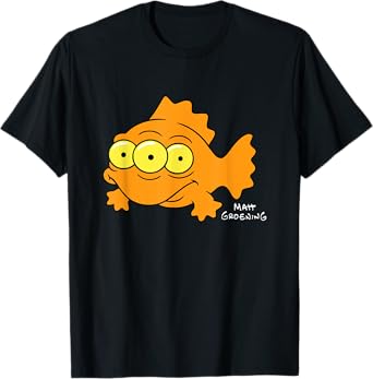 The Simpsons Blinky Three-Eyed Nuclear Fish Center Icon T-Shirt