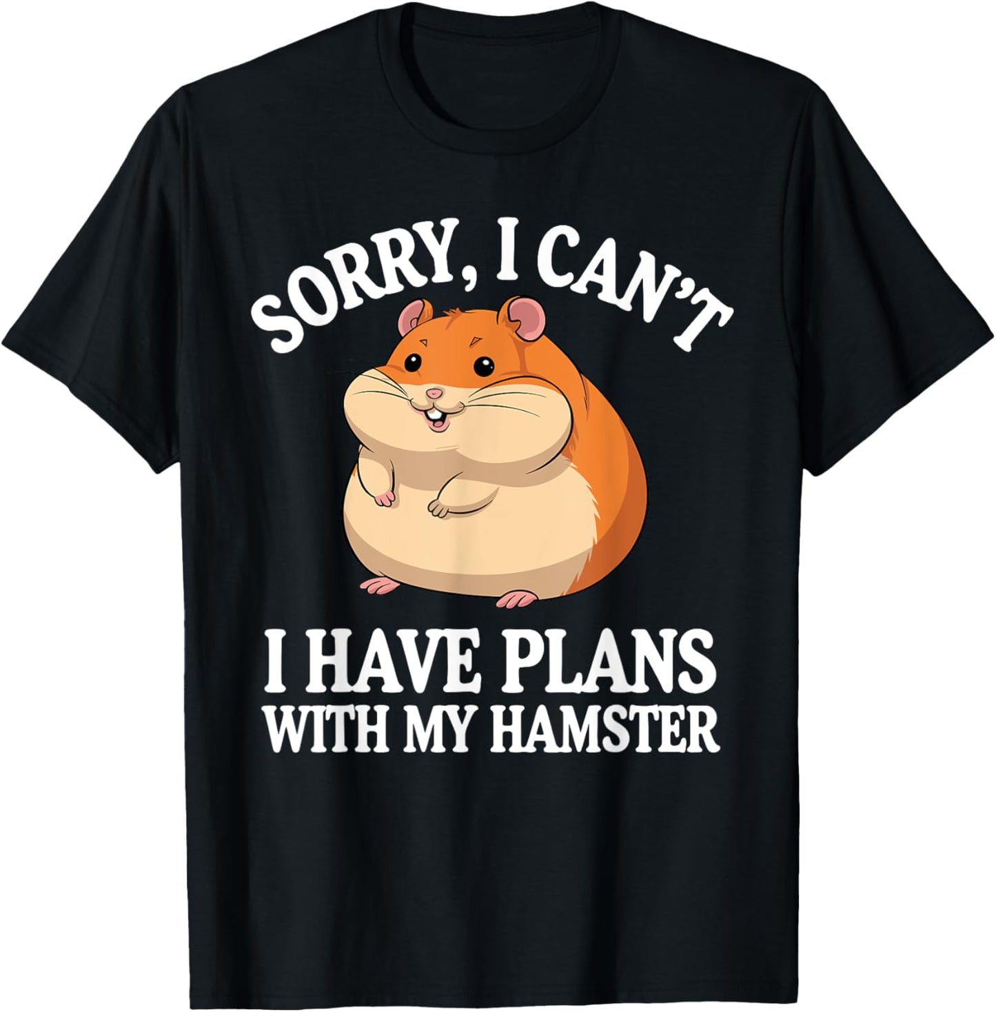 Funny Hamster Art For Men Women Boys Girls Hamster Lover T-Shirt