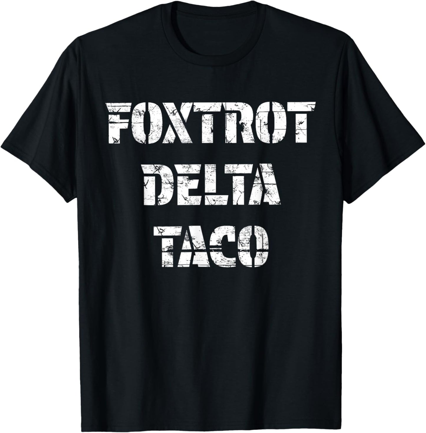 Retro Foxtrot Delta Taco T-Shirt