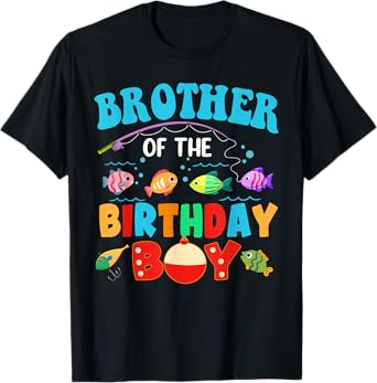 Brother Of The Birthday Boy Sea Fish Ocean Animals Aquarium T-Shirt