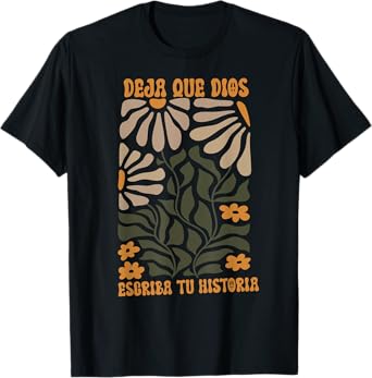 Camiseta cristiana en espanol para Mujer spanish Christian T-Shirt
