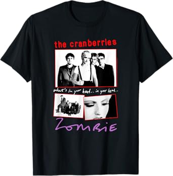 The Cranberries Zombie Collage Vintage Band T-Shirt